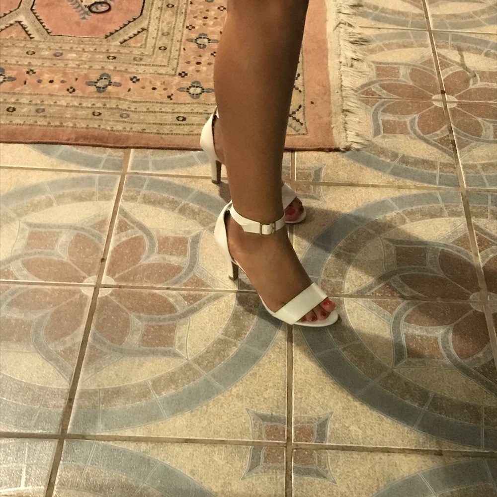 White heels